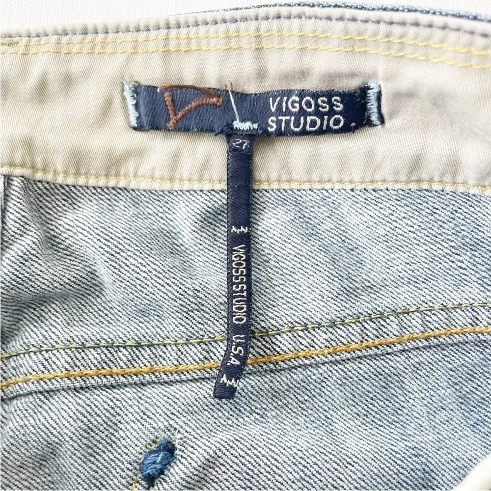 Vigoss Studio Women's Blue Jeans Boot Stretch Size 27